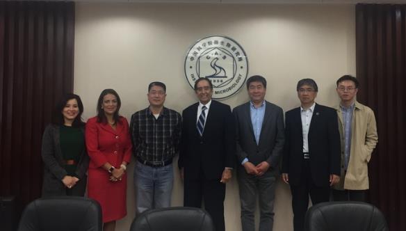 巴拿马国家科技创新委员会代表团访问微生物所