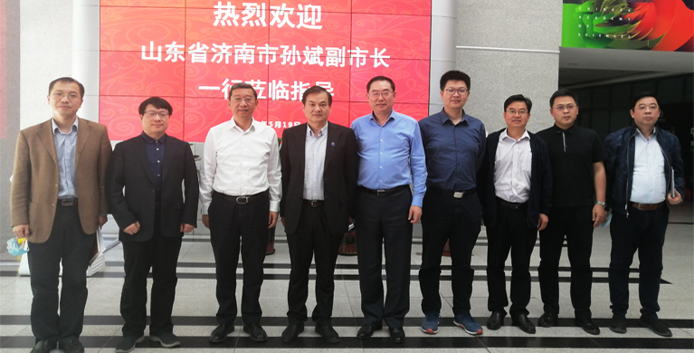 济南市副市长孙斌到访微生物所