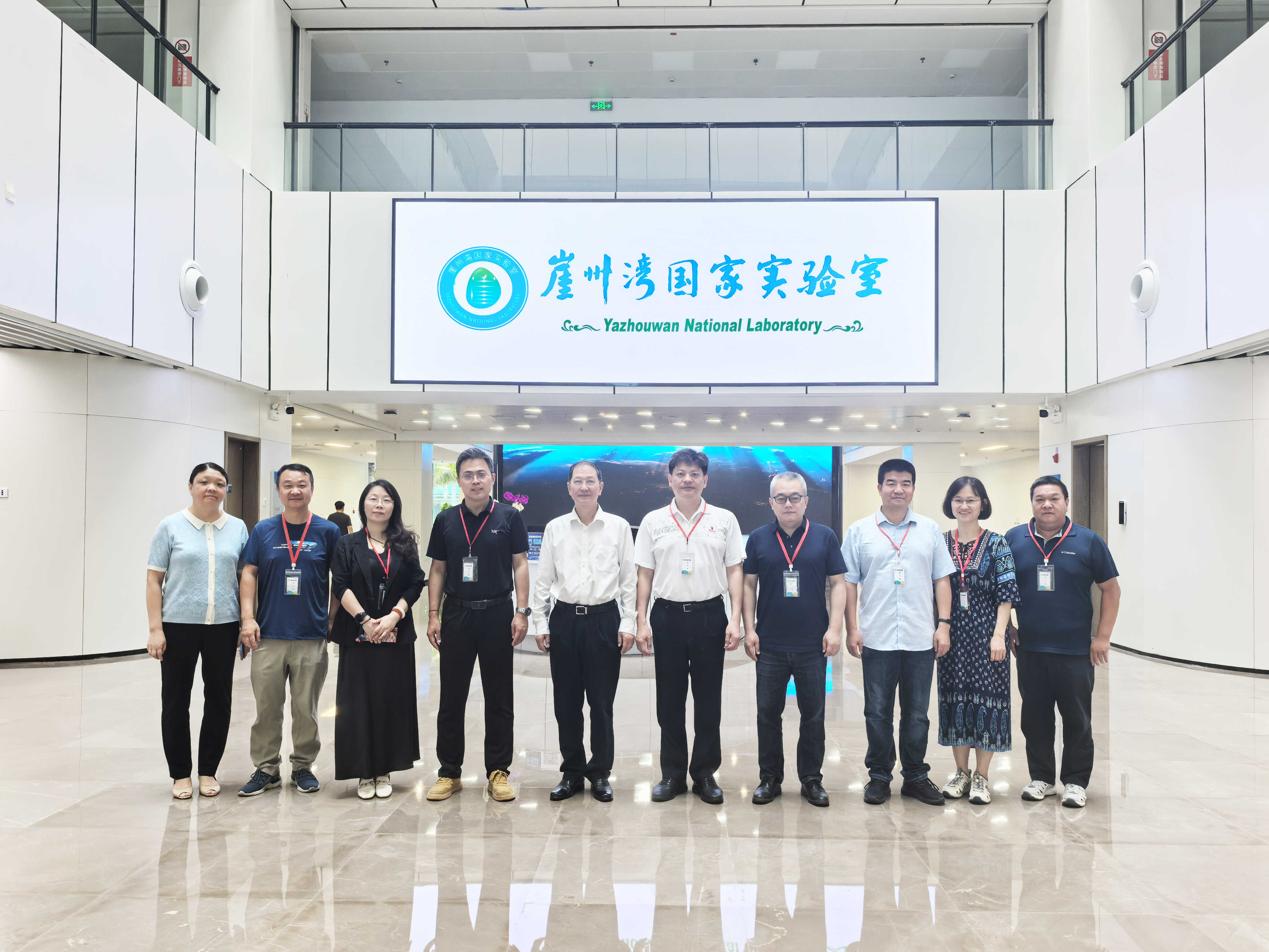 微生物所赴崖州湾国家实验室和中国科学院深海工程研究所调研交流